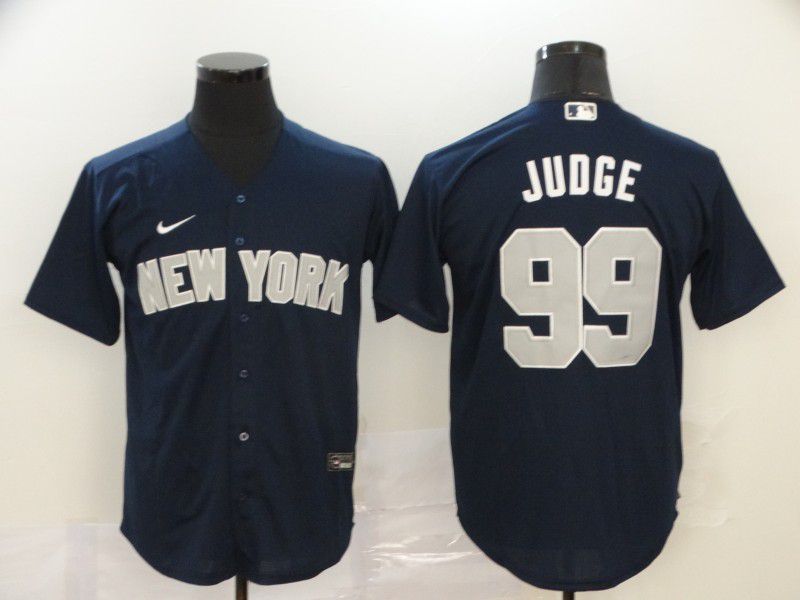 Men New York Yankees #99 Judge Blue Game Nike MLB Jerseys->los angeles dodgers->MLB Jersey